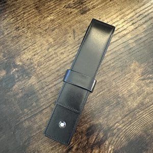 Used Montblanc Meisterstück 1 Pen Pouch in Black